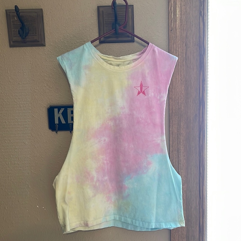 JSC deep cut tank top